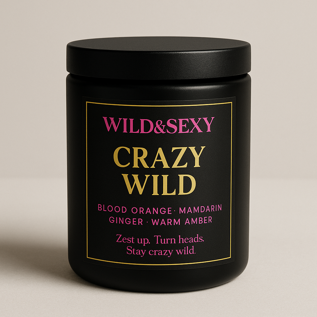 Crazy Wild – Zesty Orange Glow Candl